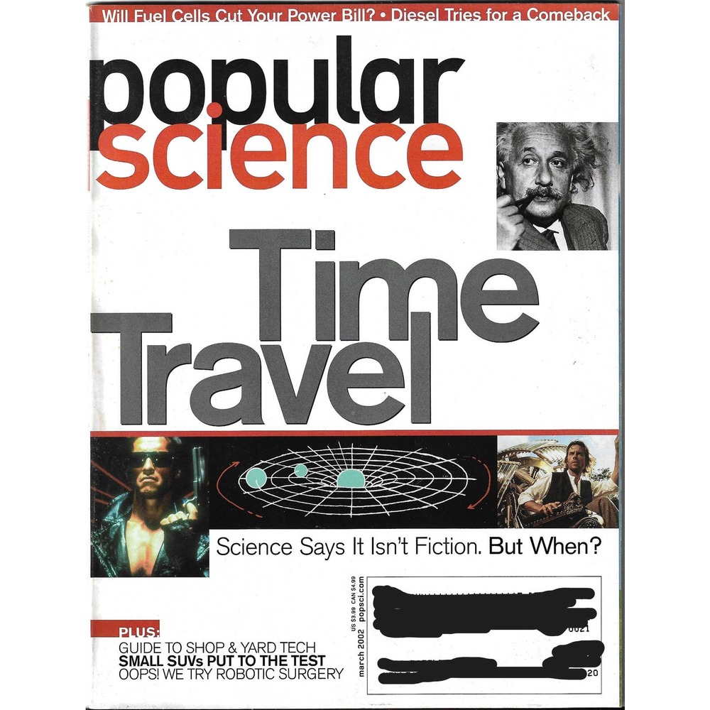POPULAR SCIENCE Magazine March 2002 Volume 260 3